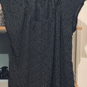 Black and White Polka Dot Dress